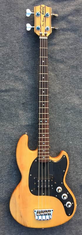 Wal Pro Bass 1979 Natural 1 pickup RARE image 1