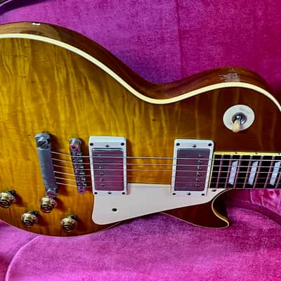 Gibson Custom Shop Collector's Choice #24 "Nicky" Charles Daughtry '59 Les Paul Standard Reissue 2015 - Faded Lemonburst image 9