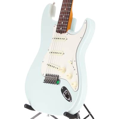 Fender Certified Pre-Owned American Vintage II 1965 Stratocaster, Round-Lam Rosewood Fingerboard, Sonic Blue (N6) (03338) image 4