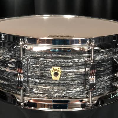 Ludwig Jazz Fest 5.5x14 in. Snare Drum Vintage Black Oyster LS9081Q image 1