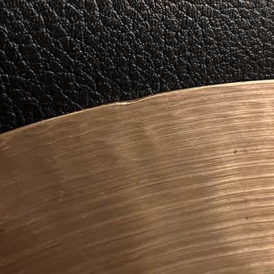 Vintage K. Zildjian Istanbul 1960's Made in Turkey jazz hi hat cymbal pair image 12