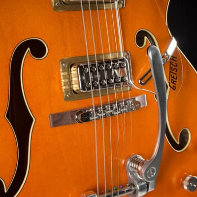 Gretsch G6120RHH Reverend Horton Heat Western Maple Stain - Semi Acoustic Custom Guitar image 7