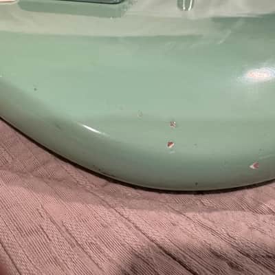 Warmoth Jazzcaster 2012- Surf Green image 10