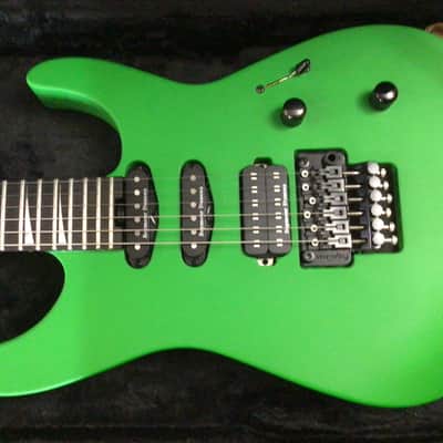 Jackson American Series Soloist SL3 2022 - Present - Satin Slime Green image 1