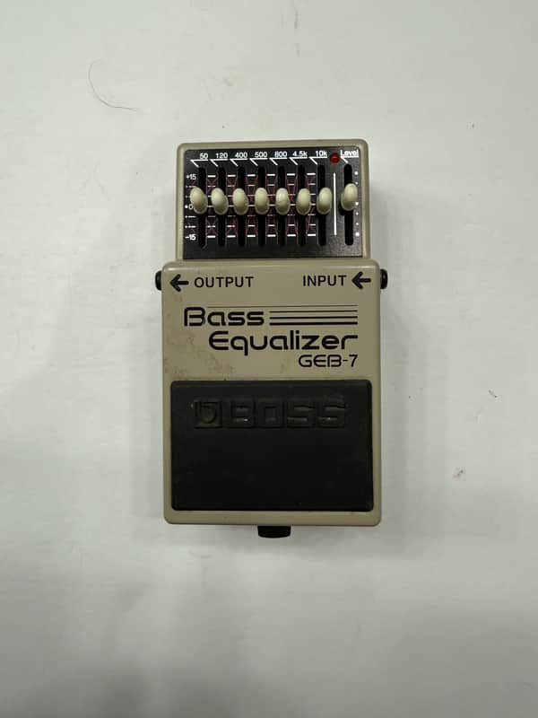 Boss Roland GEB-7 Bass Graphic Equalizer 7-Band EQ Guitar Effect Pedal image 1