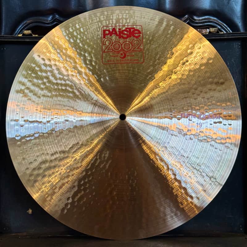 USED Paiste 19" 2002 Thin Crash - 1640g image 1