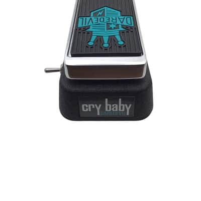 Dunlop DD95FW Cry Baby Daredevil Fuzz Wah 2023 - Present - Black / Chrome X4245 image 5