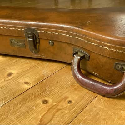 Gibson Lifton Les Paul case 1953, 1954, 1955, 1956, 1957, 1958 Pink  / Brown 4 Latches image 13
