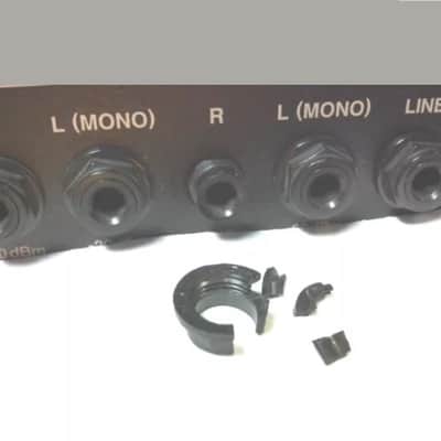 13 NEW Metal Jack Nuts to Replace Plastic Nuts on Roland KC-550 KC-500 KB Amp image 2