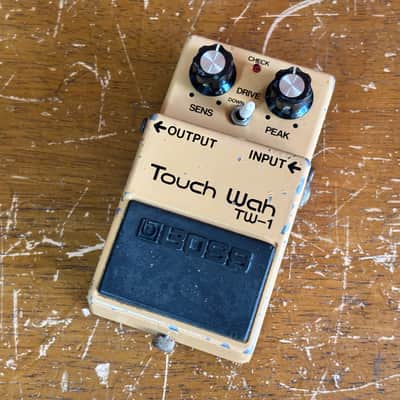 Boss TW-1 Touch Wah Silver Screw & Clear Switch Vintage early version #8600 image 1