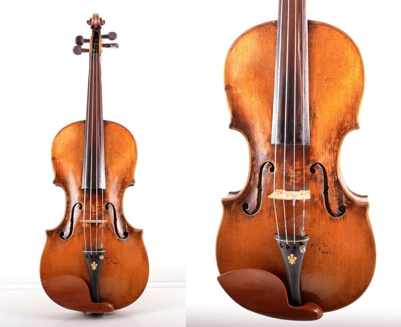 Authentic Old/Vintage/Antique 4/4 Master German Violin+Case&Small Gift-Duduk in A~TOP Quality~Video image 1