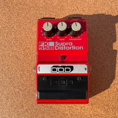 🎛️ DOD FX55B “Supra Distortion” – Classic Vintage Analog