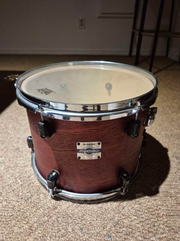 Yamaha Stage Custom Advantage Nouveau 12x9 Rack Tom Cranberry Red image 1