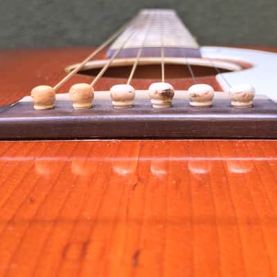 1968 Silvertone Acoustic Guitar 643 12149 1281H643 Made in USA by Harmony! image 19