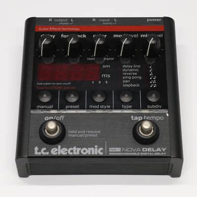 ギター t.c. electronic ND-1 NOVA DELAY TC Electronic ND-1 Nova Delay | Reverb Canada