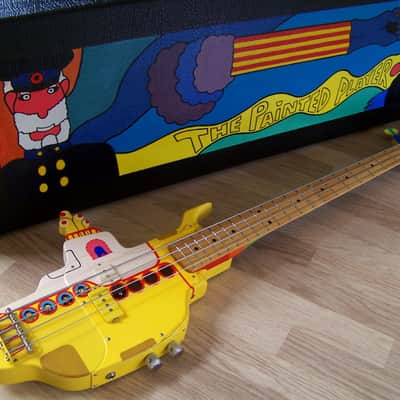TPP "Beatles" Yellow Submarine Fender Precision Bass - Custom Build image 1