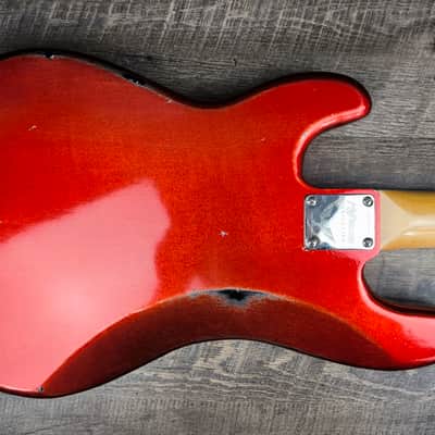 MyDream Partcaster Custom Built - Candy Tangerine Precision Hepcat 62 image 3
