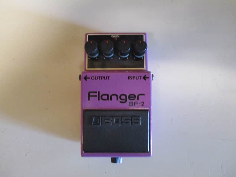 Boss BF-2 Flanger (Black Label) Vintage Made in Japan 1982 image 1