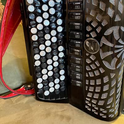 Fantini professional accordion mid 2010s - Black image 4