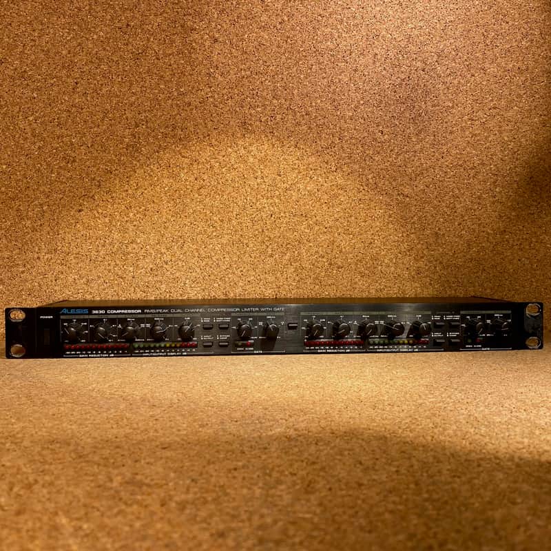 Alesis 3630 Dual-Channel Compressor / Limiter with Gate – Serviced – Warranty image 1