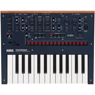 Korg Monologue Analog Synthesizer - Blue image 1