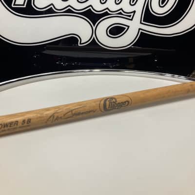 Tris Imboden's, Chicago, C & C Drum Company - 5x14" Custom Walnut Snare Drum, Immaculate 2010 SIGNED! image 3