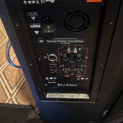 JBL PRX715 15" Powered 2-Way Main/Floor Monitor Speaker 2010s - Black image 2
