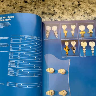 Schaller Catalog 1984 wah wha fuzz phaser tremolo distortion parts tuners pickup image 7