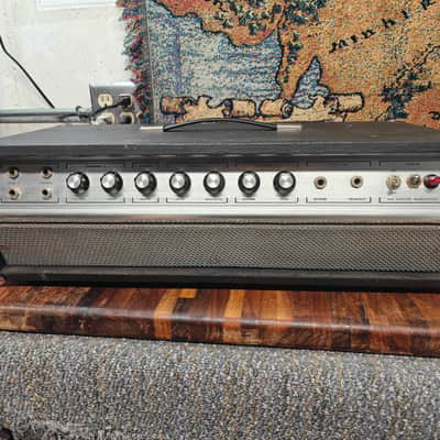 Univox Lafayette Guitar Amp Head 1960s - Silver image 1