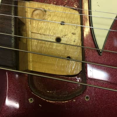Mosrite of Canada Mark I  Prototype 1990 cranberry red image 19