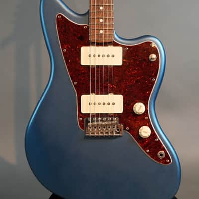 Fender American Performer Jazzmaster Electric Guitar Lake Placid Blue w/Bag (2018) - Used image 5