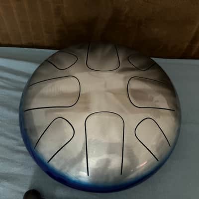 Pearl Awakening Series 8 Note Tongue Drum - G Major Mode - Blue Burst Pearl Awakening Series 8 Note Tongue Drum - G Major Mode - Blue Burst image 1