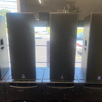 dB Technologies (4) F212 F/R Full Range Powered Speaker Tops & (4) 18D Powered Subs image 3