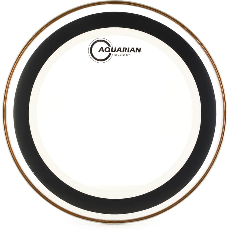 Aquarian Studio-X Series Clear Drumhead - 12 inch (5-pack) Bundle image 1