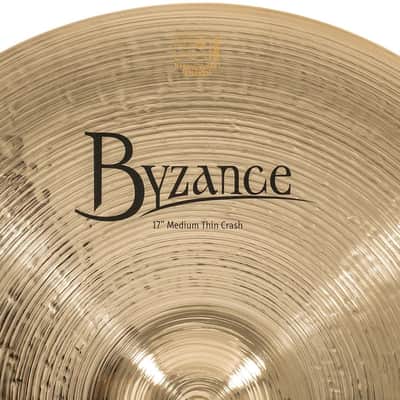 Meinl Byzance Brilliant Medium Thin Crash Cymbal 17" image 4