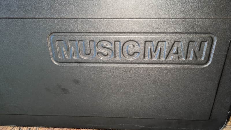 Music Man - Ernie Ball Hard Shell Bass Case - Black on Black image 1