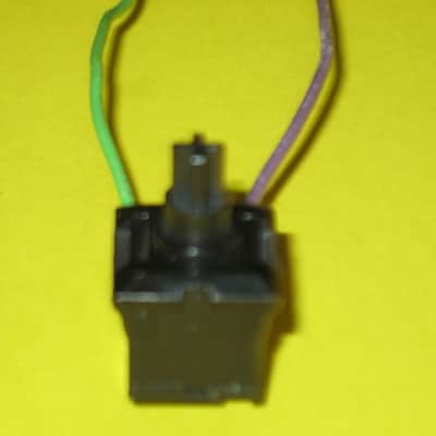 lightly used Boss ON / OFF Foot Switch - black hard plastic on very small green circuit board + green & purple wires for Boss compact size pedals (works fine) came off of a lightly used 2010 SYB5 pedal (NO pedal included / NO other items included) image 9