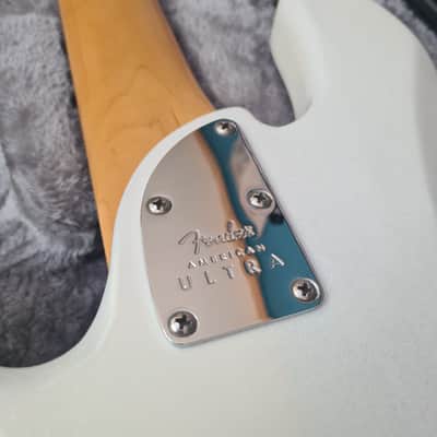 Fender american Ultra Jazz Bass V MN 2022 - arctic pearl image 7