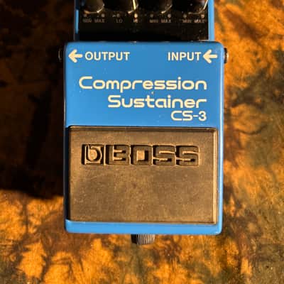 Boss CS-3 Compression Sustainer Just Serviced (Silver Label) 1997 - Present - Blue image 1