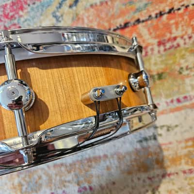 Sugar Percussion 14x4" Cherry Stave Shell Snare image 9