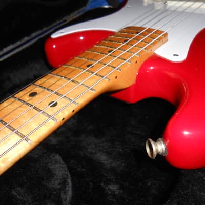 Fender USA Bullet H-1 1983 - Dakota Red w/ OHSC image 7