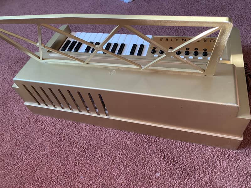1960's Organaire chord organ 03 Gold | Reverb