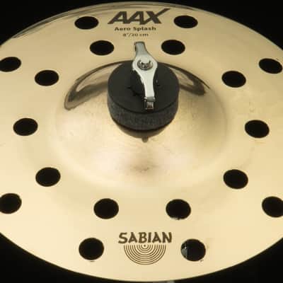 Sabian 8" AAX Brilliant Aero Splash image 1