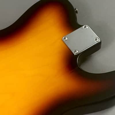 Lefty Fender Standard Telecaster 3 Tone Sunburst Tele Body Natural Relic Custom Build Project image 16