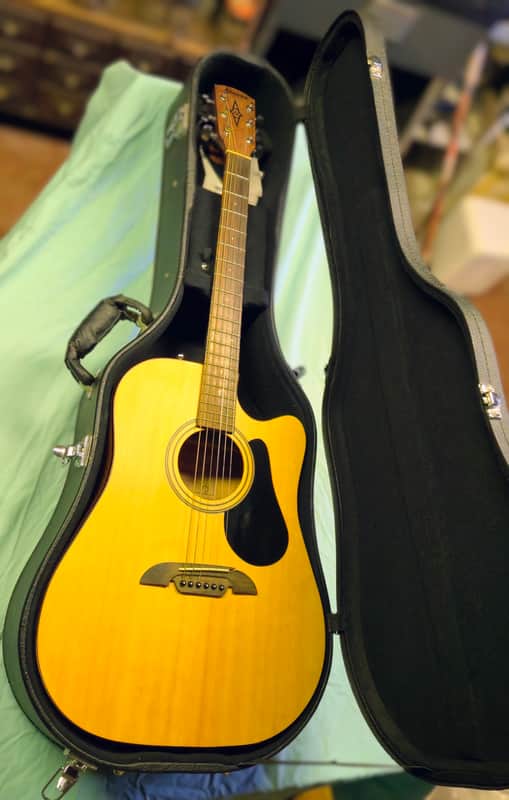 Alvarez RD12CE Acoustic-Electric Guitar w/ Hard Case image 1