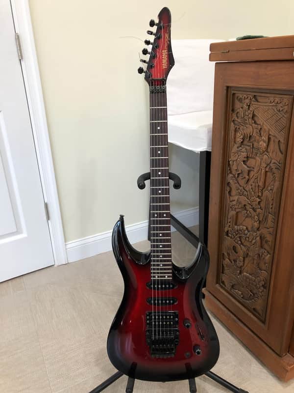 Yamaha RGZ II red black burst image 1