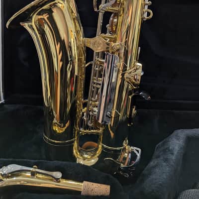 Yamaha YAS-23 Alto Saxophone - Gold,Nickel image 4