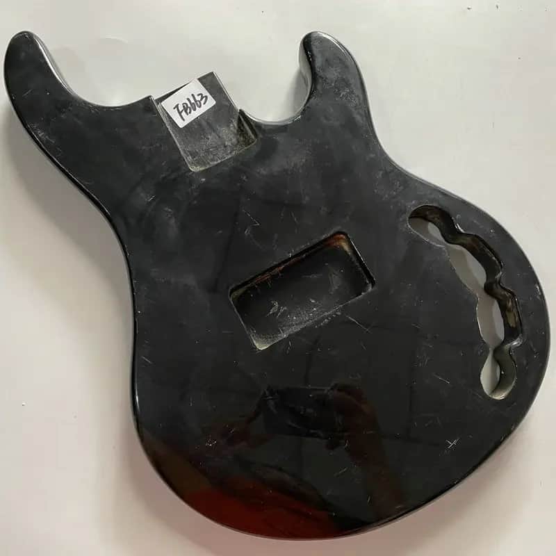 Black MM Style Bass Body DIY Project image 1
