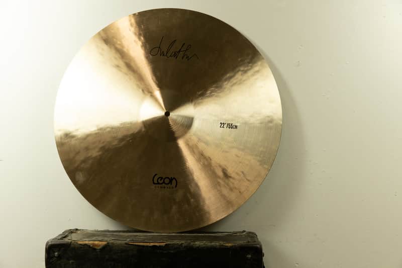 Leon 22" Ride Vintage Medium Thin With Taper Ride Cymbal 2560g image 1