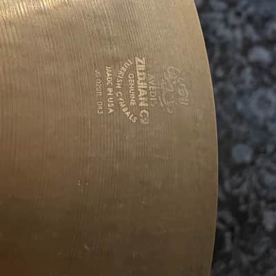 Zildjian 16" A Series Armand Medium Thin Crash 2007 - 2013 Traditional image 11